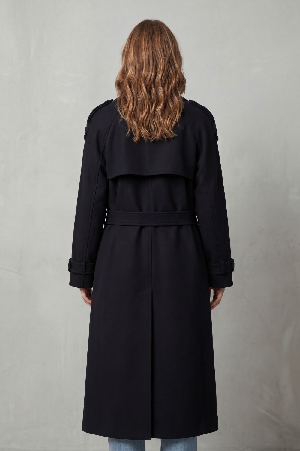 Noirvaine – Oversized silhouette – Wool trench coat-10472150696279-OLVIA ROSE LONDON
