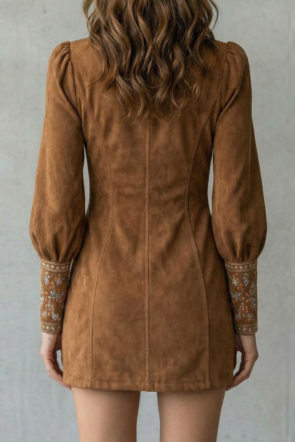 Eliranne – Embroidered detail – Boho mini dress-10452947108183-OLVIA ROSE LONDON