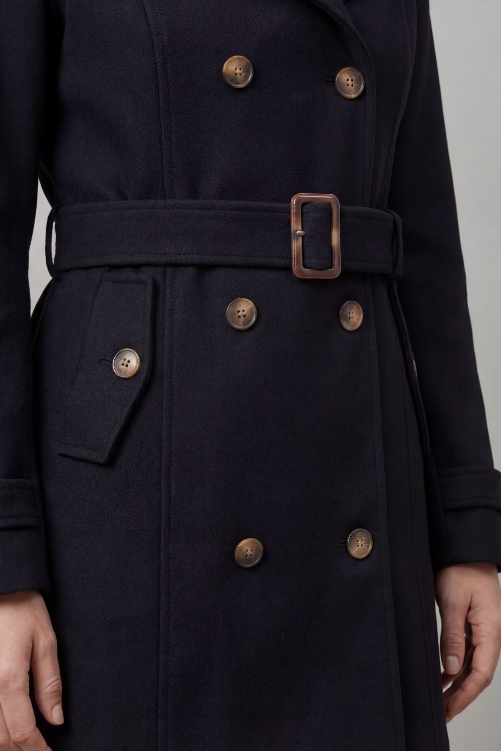 Solivane – Tailored elegance – Hooded trench coat-10472590967127-OLVIA ROSE LONDON