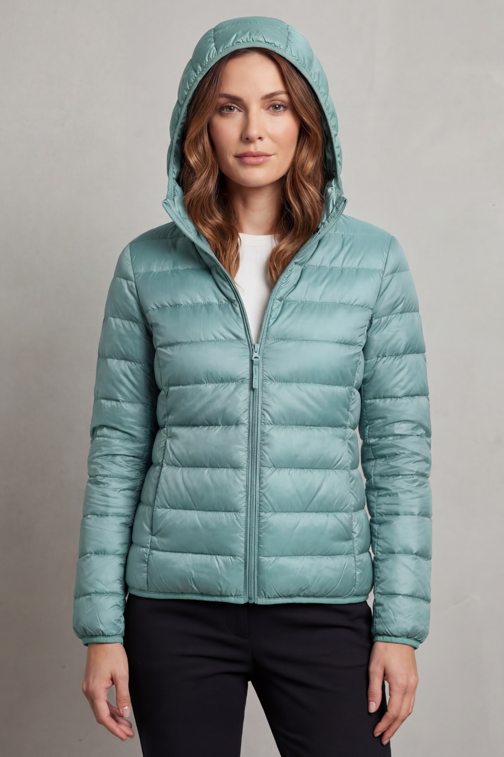 Aela – Ultra light – Packable hooded puffer jacket-10469896880471-OLVIA ROSE LONDON