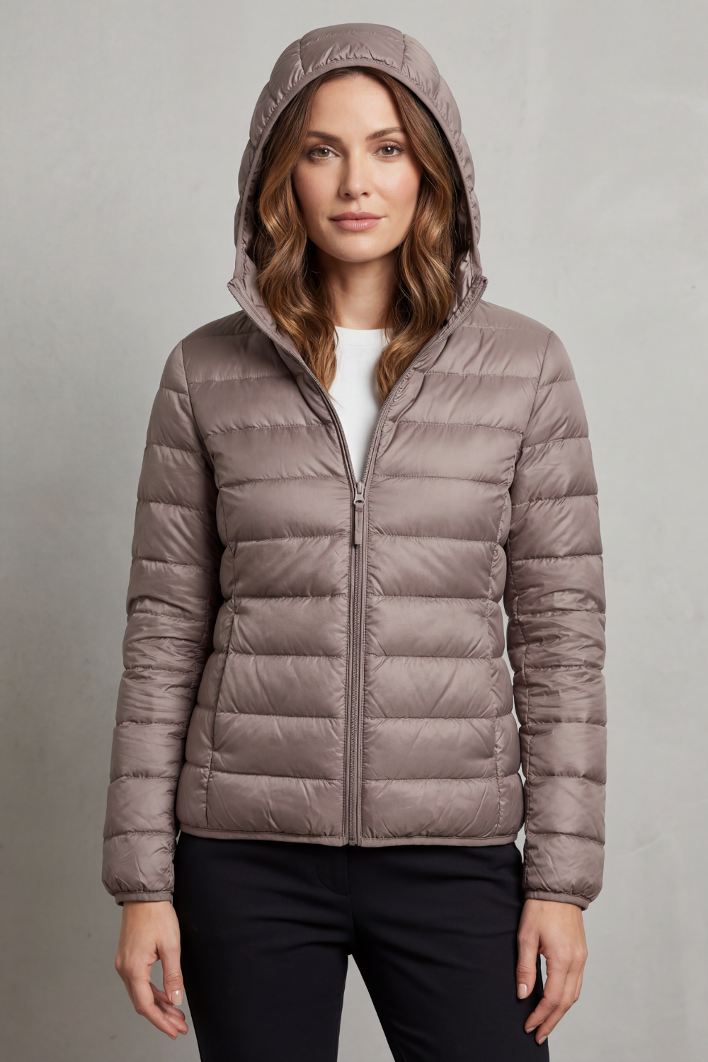 Aela – Ultra light – Packable hooded puffer jacket-10469896880471-OLVIA ROSE LONDON