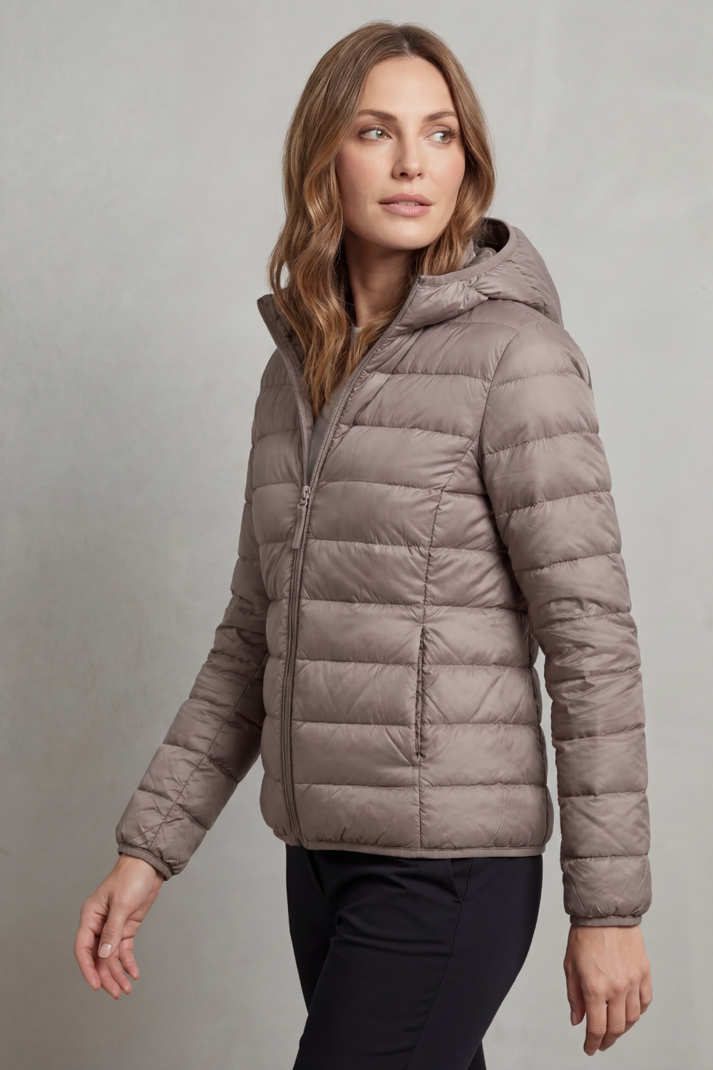 Aela – Ultra light – Packable hooded puffer jacket-10469896880471-OLVIA ROSE LONDON