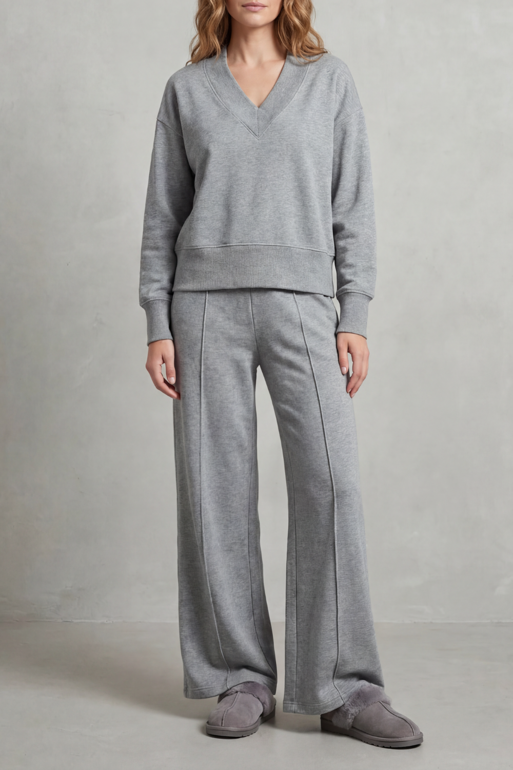 Allia – Relaxed fit – Wide-leg lounge set-10490755547479-OLVIA ROSE LONDON