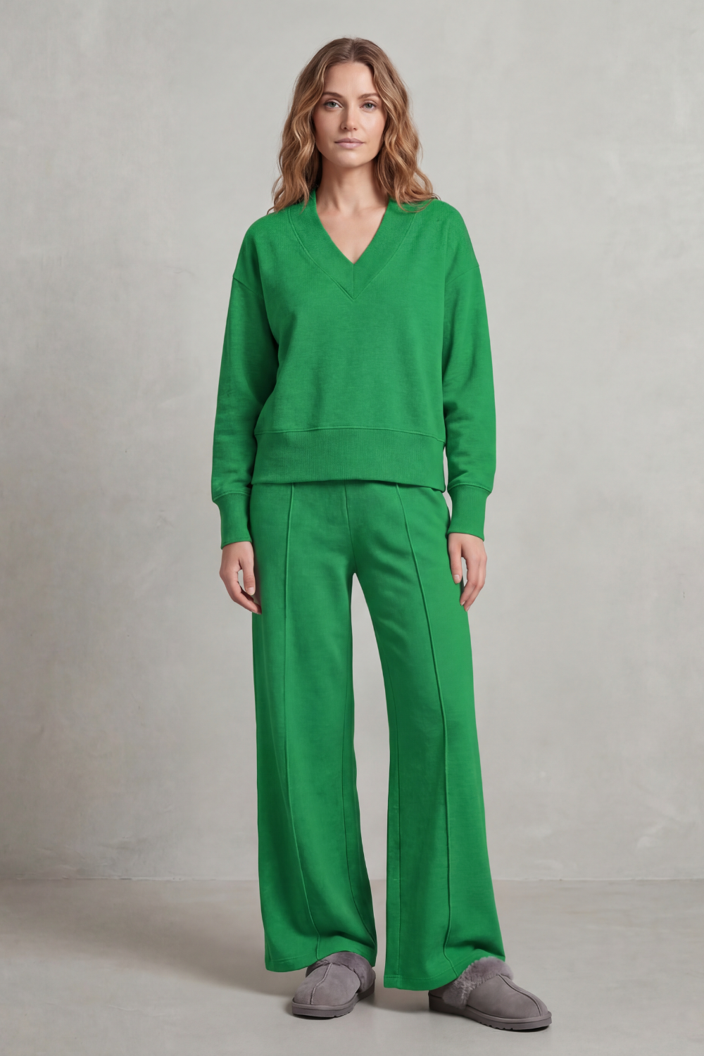 Allia – Relaxed fit – Wide-leg lounge set-10490755547479-OLVIA ROSE LONDON