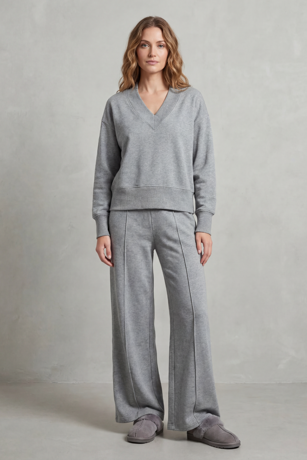 Allia – Relaxed fit – Wide-leg lounge set-10490755547479-OLVIA ROSE LONDON