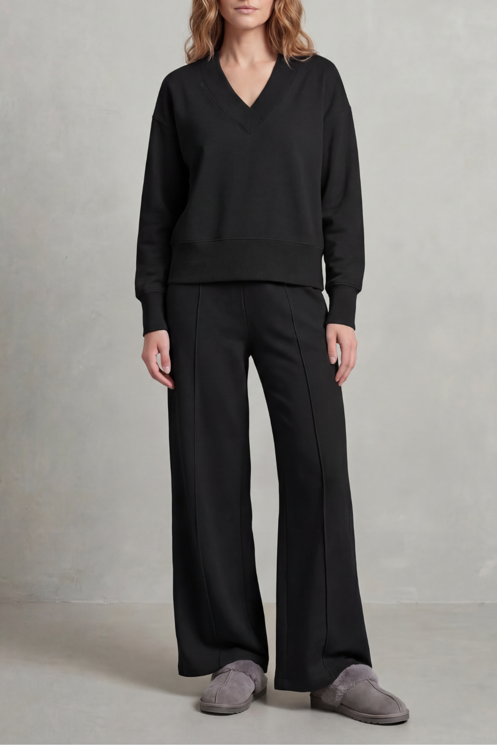 Allia – Relaxed fit – Wide-leg lounge set-10490755547479-OLVIA ROSE LONDON