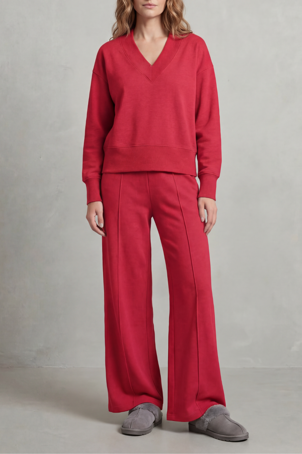 Allia – Relaxed fit – Wide-leg lounge set-10490755547479-OLVIA ROSE LONDON