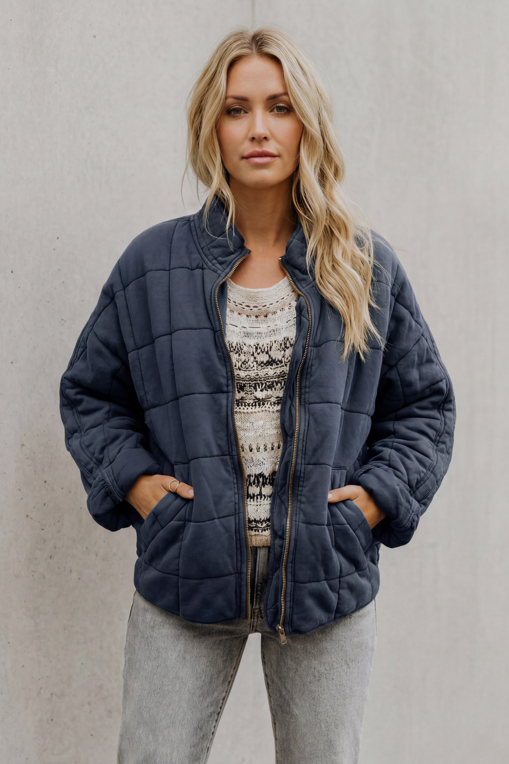 Ashwell – Quilted comfort – Everyday women’s jacket-10469896913239-OLVIA ROSE LONDON