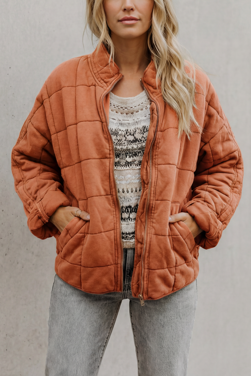 Ashwell – Quilted comfort – Everyday women’s jacket-10469896913239-OLVIA ROSE LONDON