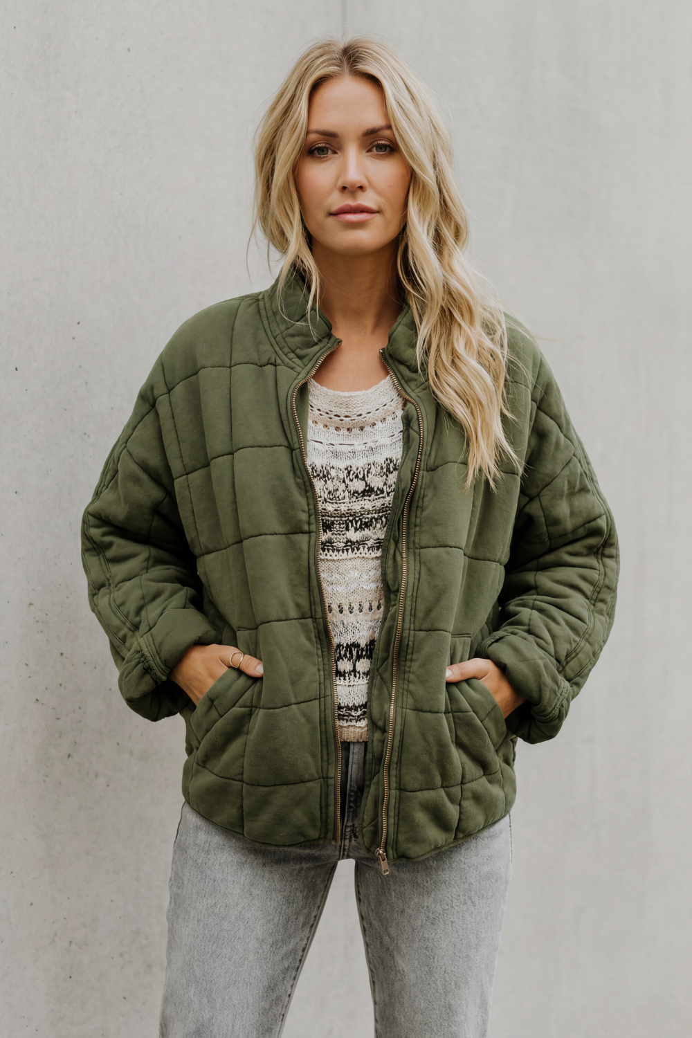 Ashwell – Quilted comfort – Everyday women’s jacket-10469896913239-OLVIA ROSE LONDON