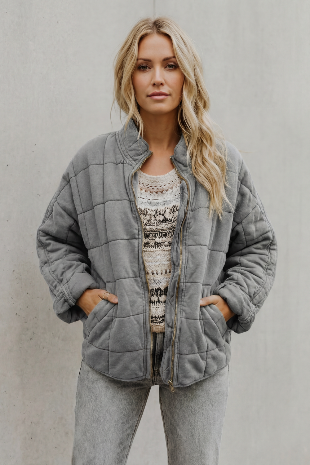 Ashwell – Quilted comfort – Everyday women’s jacket-10469896913239-OLVIA ROSE LONDON