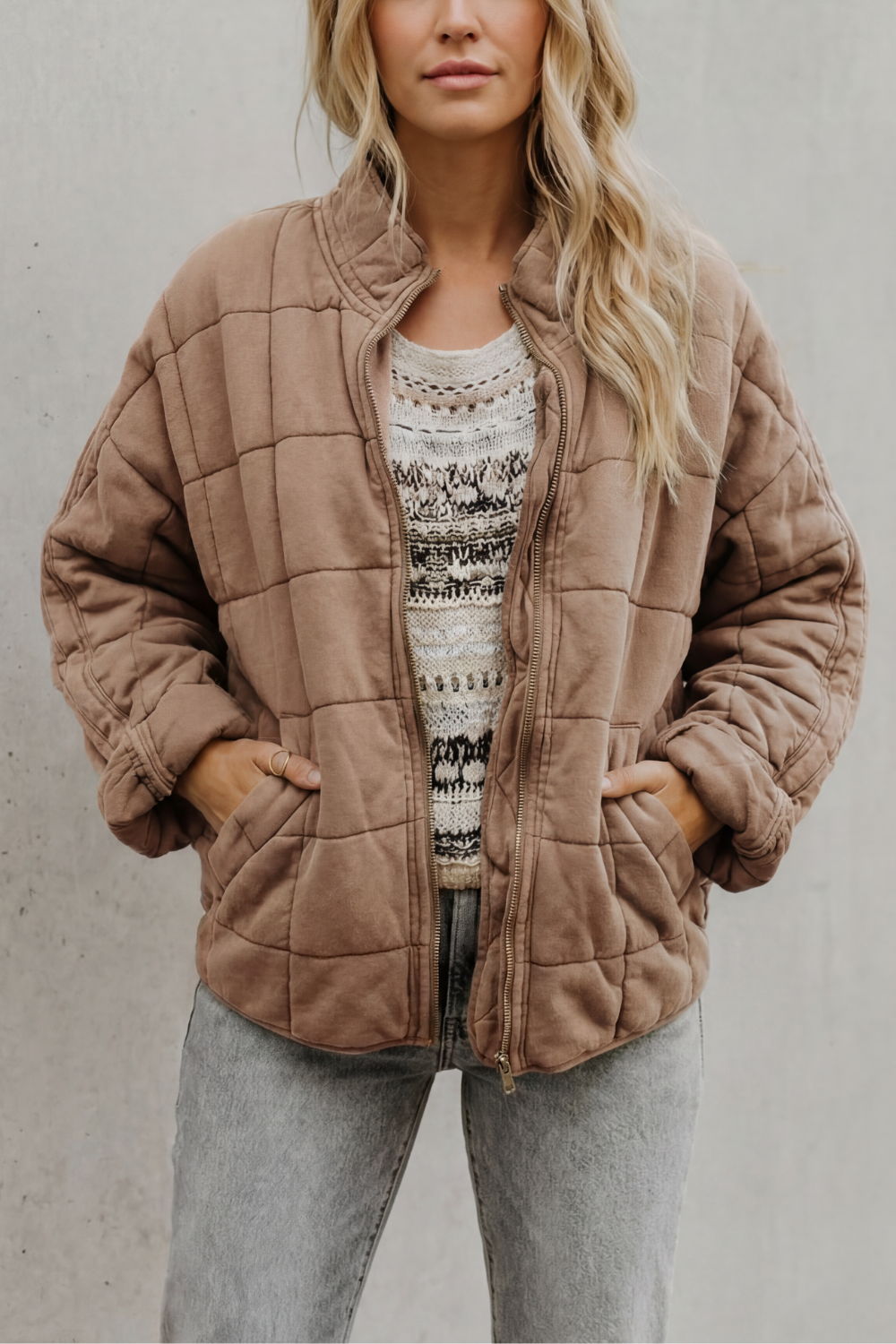 Ashwell – Quilted comfort – Everyday women’s jacket-10469896913239-OLVIA ROSE LONDON