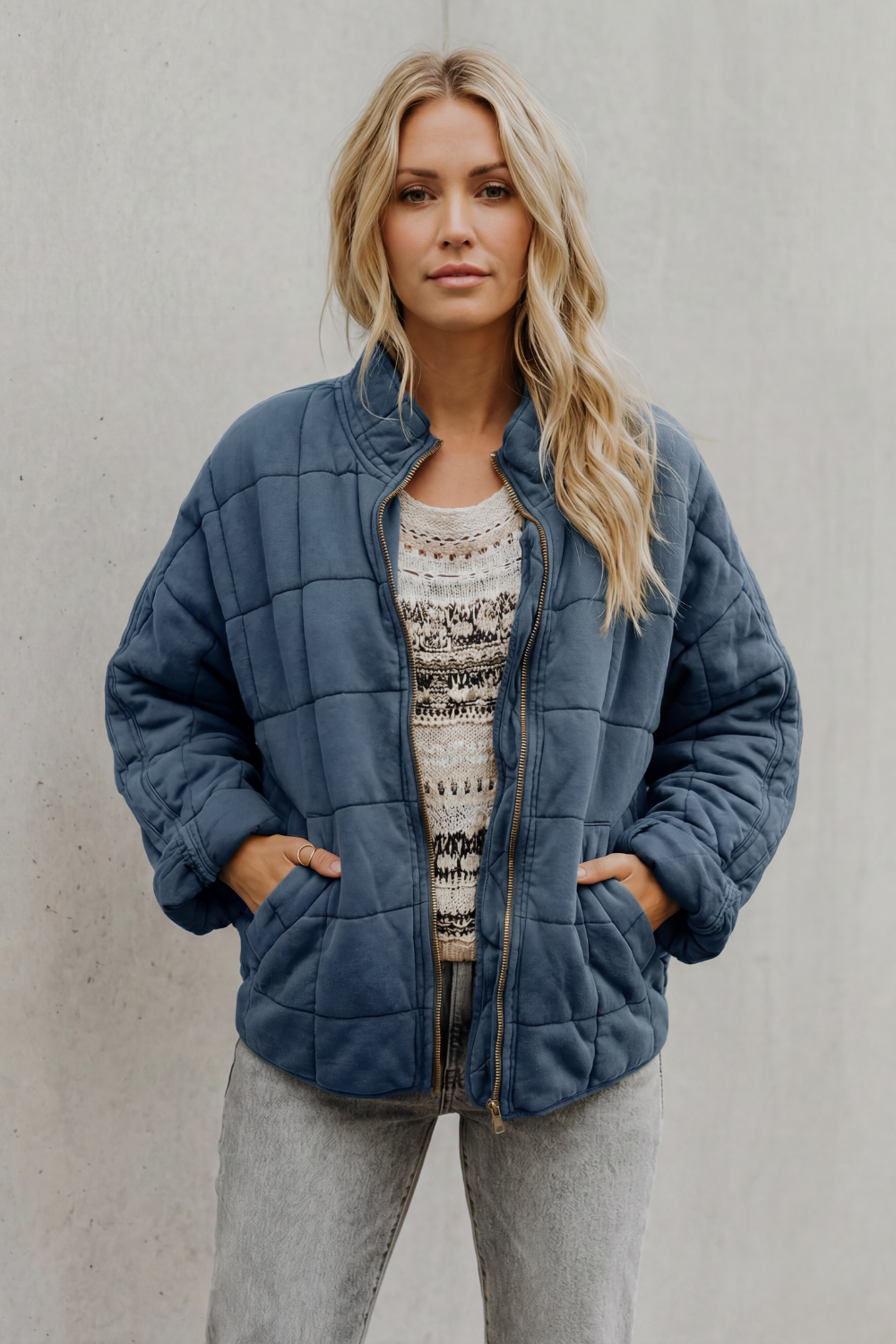 Ashwell – Quilted comfort – Everyday women’s jacket-10469896913239-OLVIA ROSE LONDON