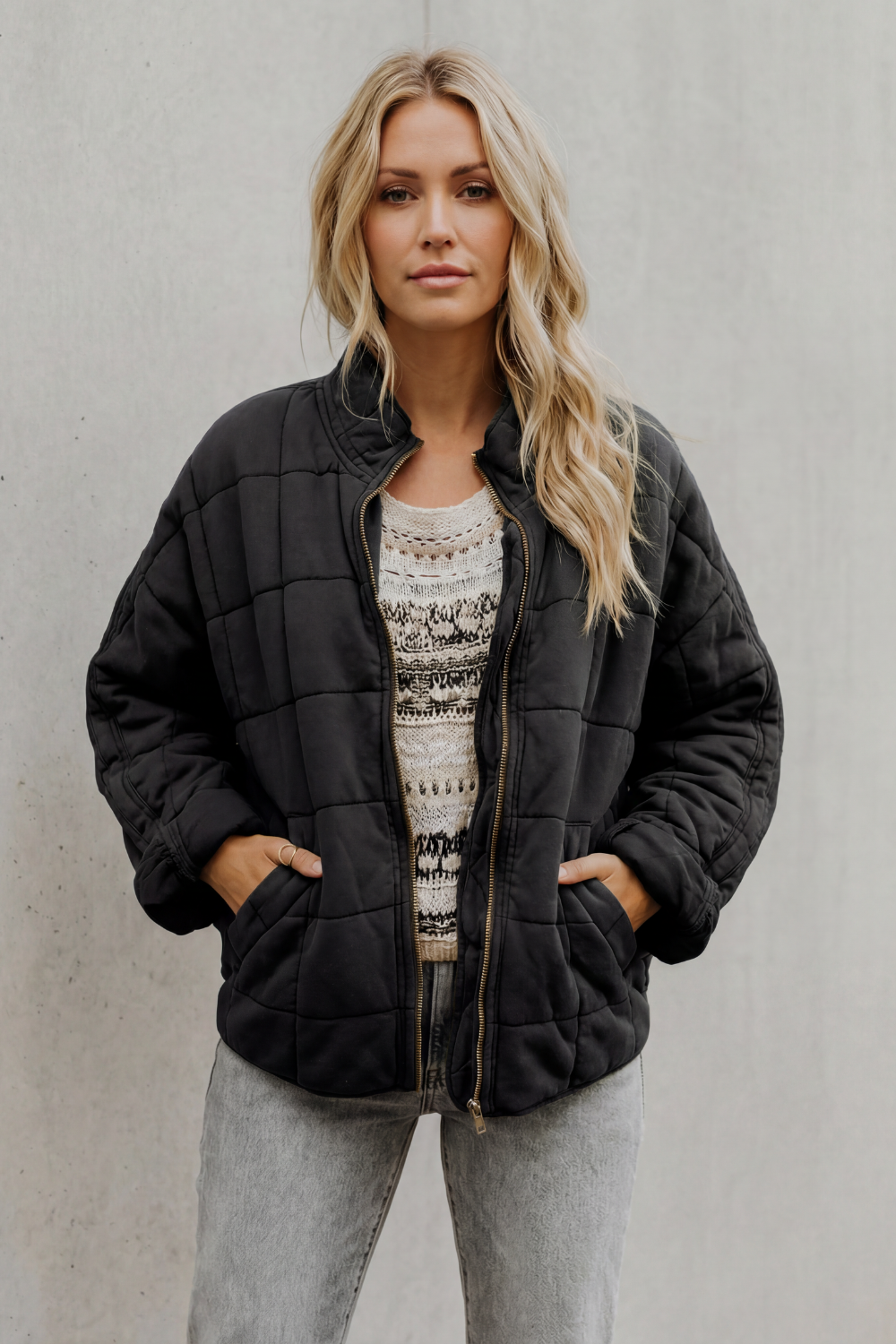 Ashwell – Quilted comfort – Everyday women’s jacket-10469896913239-OLVIA ROSE LONDON