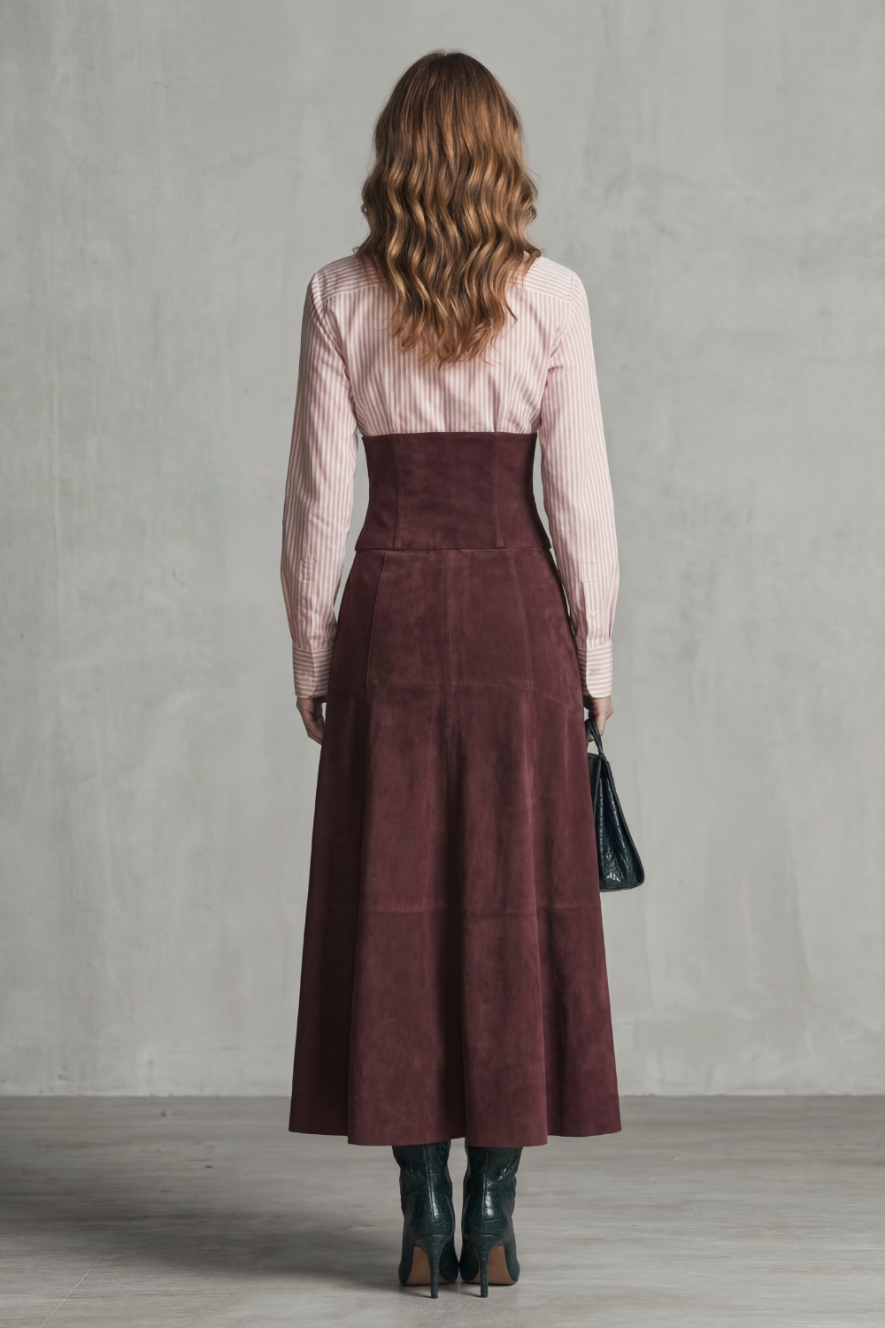 Avelinne – Corset waist silhouette – Maxi dress-10483507593559-OLVIA ROSE LONDON