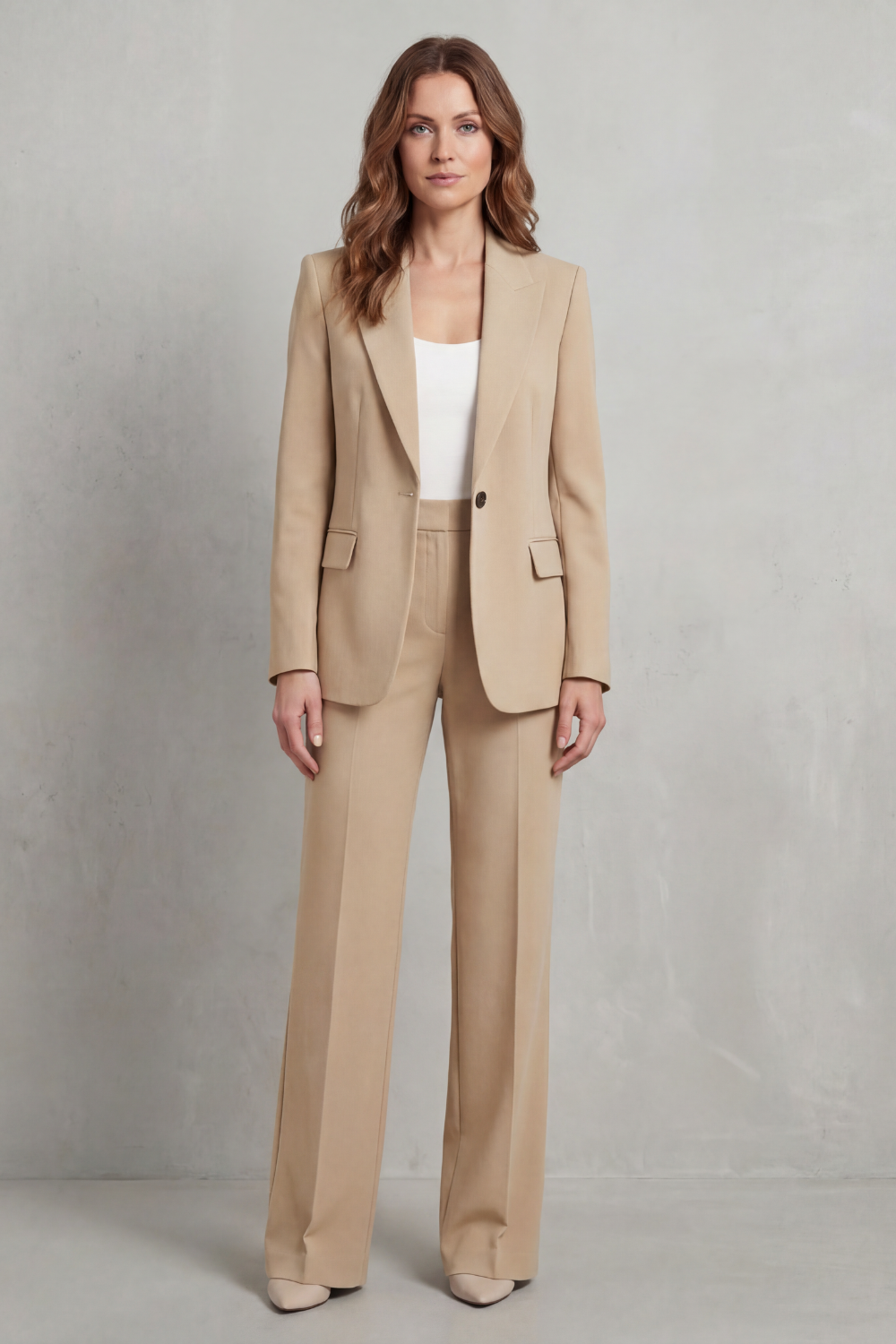 Brenda – Timeless Tailored – Power Suit Set-10490774815063-OLVIA ROSE LONDON