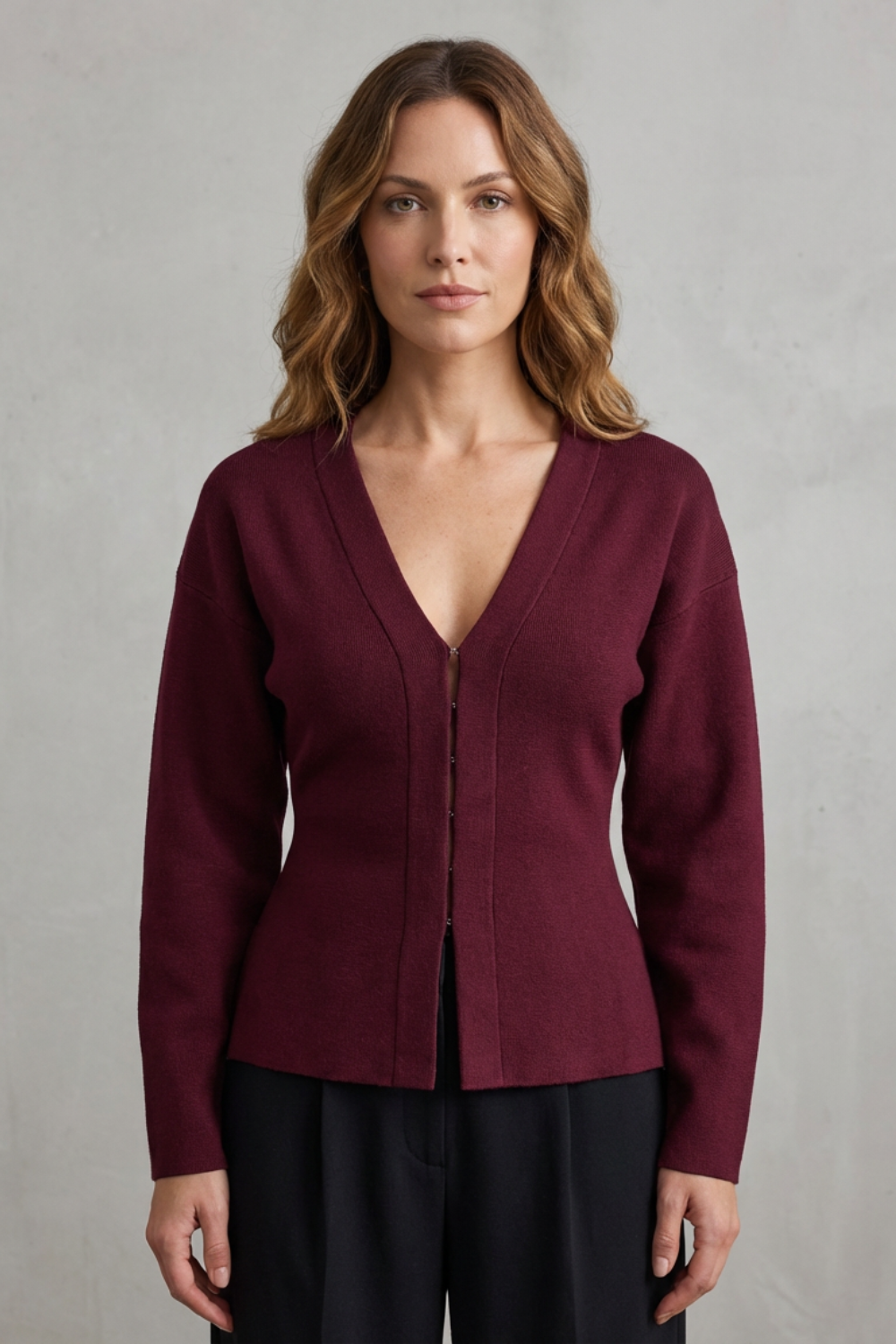 Clarette – Effortless Charm – Knitted Slim Jacket & Skirt Set-10508122095959-OLVIA ROSE LONDON