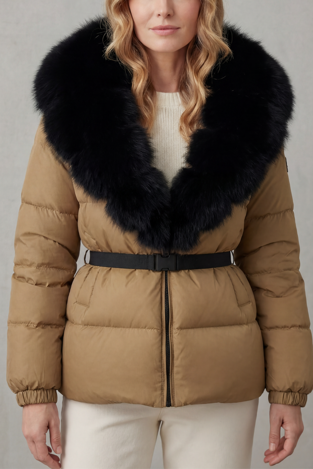 Devon – Everyday comfort – Warm Women’s Puffer Jacket-10469897142615-OLVIA ROSE LONDON