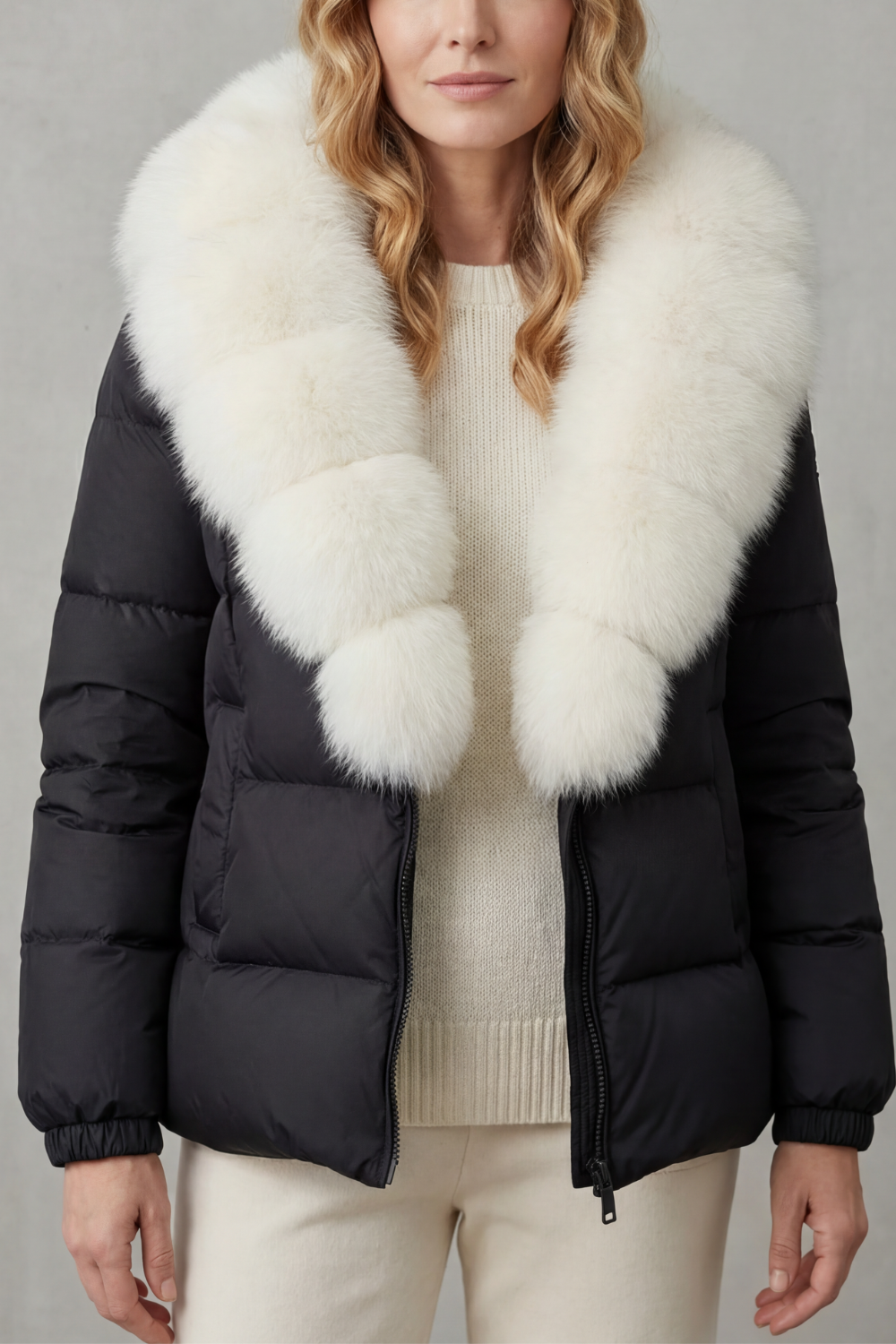 Devon – Everyday comfort – Warm Women’s Puffer Jacket-10469897142615-OLVIA ROSE LONDON