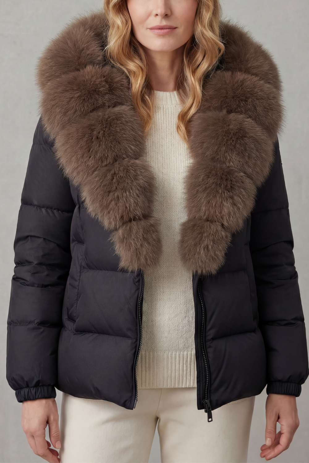 Devon – Everyday comfort – Warm Women’s Puffer Jacket-10469897142615-OLVIA ROSE LONDON