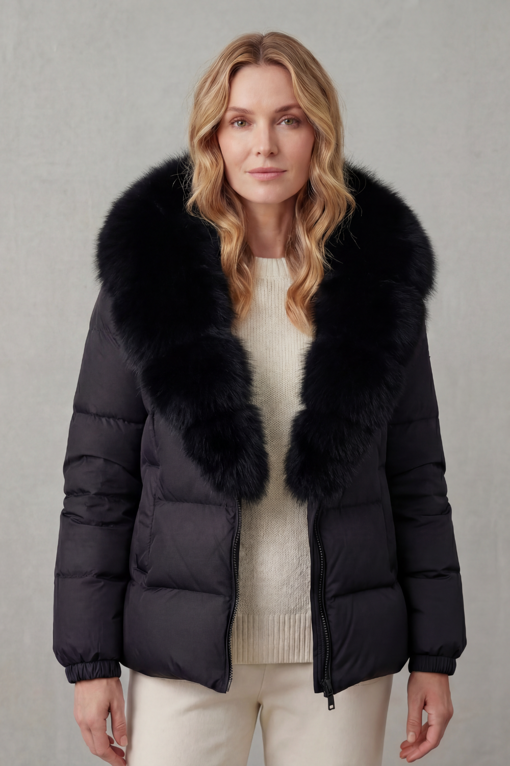 Devon – Everyday comfort – Warm Women’s Puffer Jacket-10469897142615-OLVIA ROSE LONDON