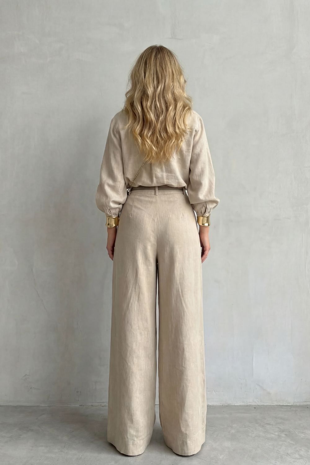 Elisavette – Tailored elegance – Two-piece wide-leg set-10488085119319-OLVIA ROSE LONDON