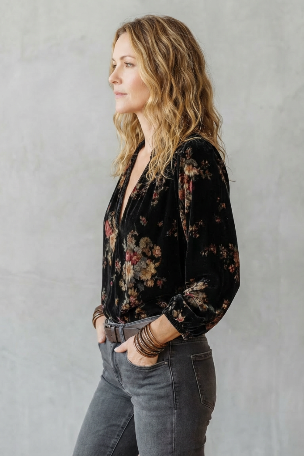 Florézia – Vintage bloom – Velvet floral tops collection-10497643479383-OLVIA ROSE LONDON