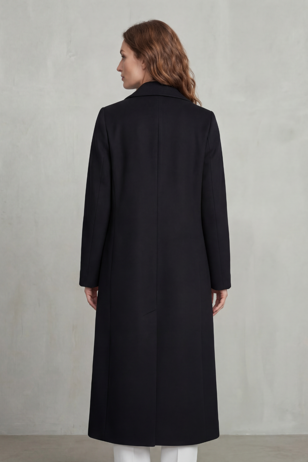 Maelisette – Double-breasted design – Wool blend coat-10494036640087-OLVIA ROSE LONDON