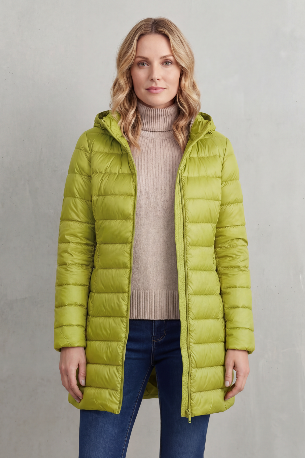 Serelune – Featherlight warmth – Hooded down jacket-10469896683863-OLVIA ROSE LONDON