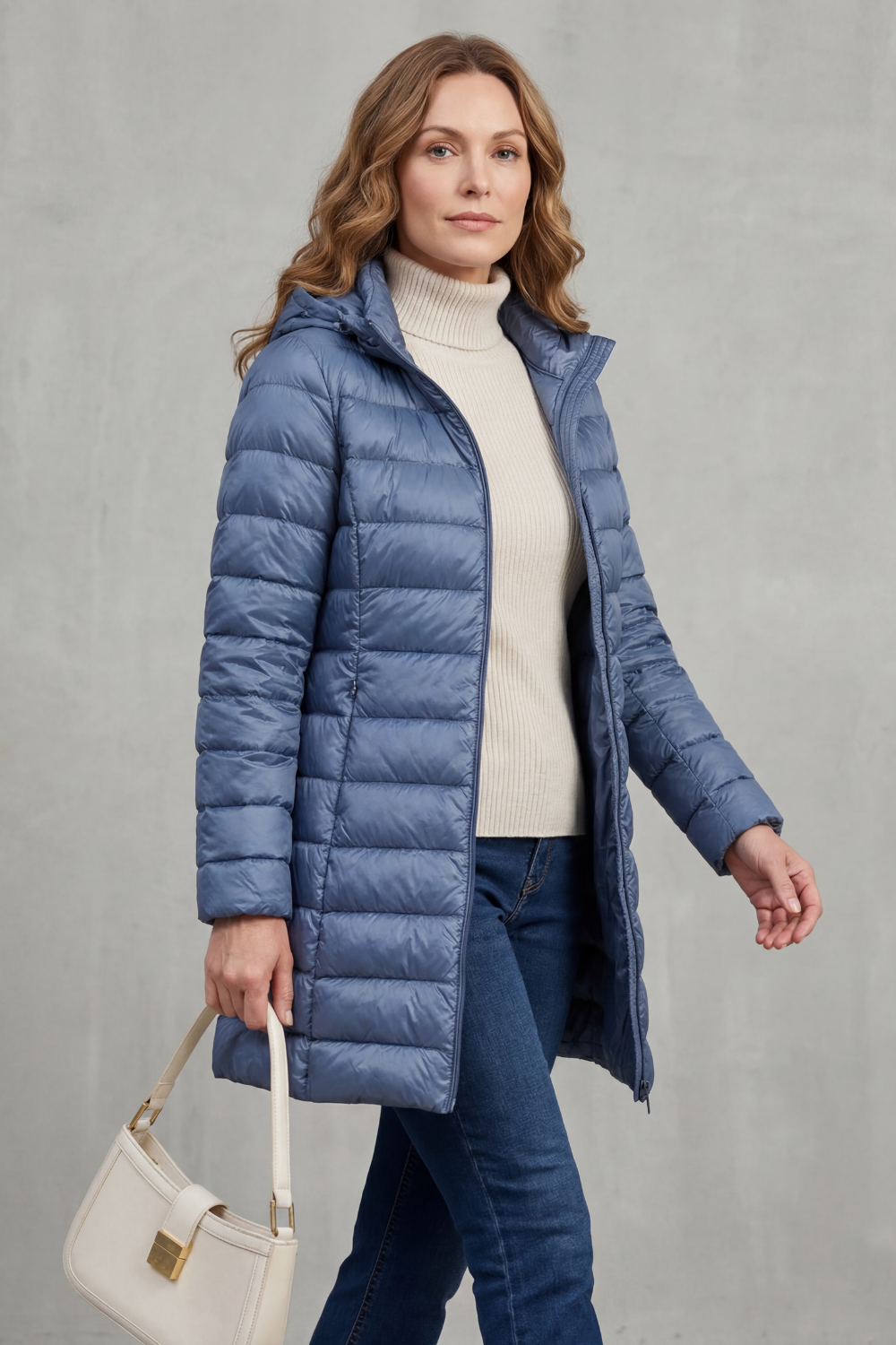 Serelune – Featherlight warmth – Hooded down jacket-10469896683863-OLVIA ROSE LONDON