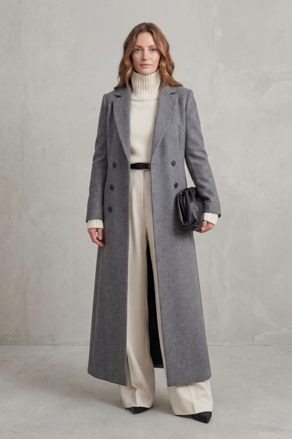 Valderine – Tailored fit – Long wool coat-10494037688663-OLVIA ROSE LONDON